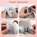 Breathing Teddy Bear with Breathing Motion and Music