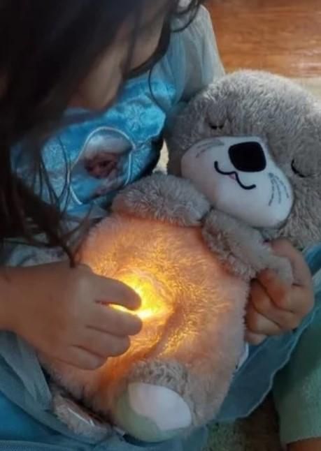 Breathing Teddy Bear with Breathing Motion and Music