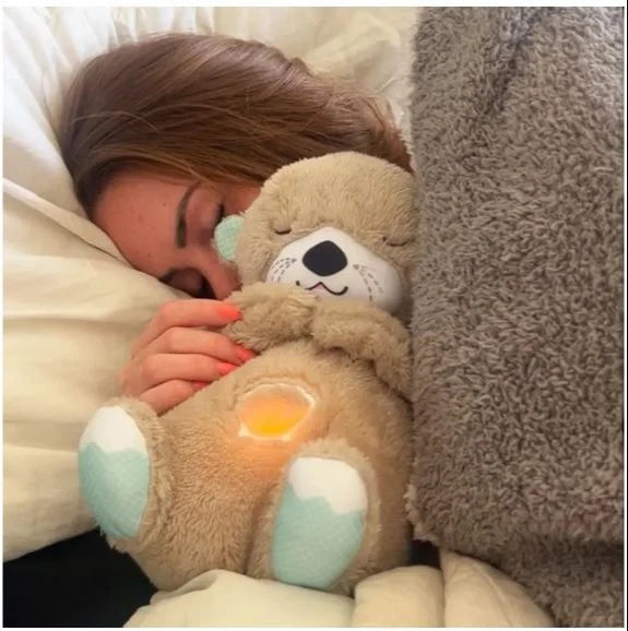 Breathing Teddy Bear with Breathing Motion and Music